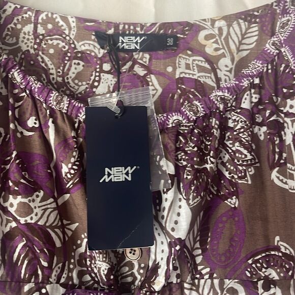 Great cotton sundress. Beautiful print. NWT so pretty! - Picture 4 of 7